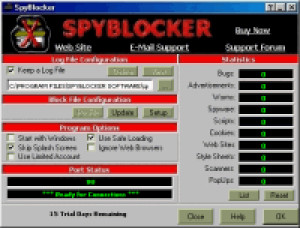SpyBlocker - náhled