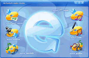 McFunSoft Audio Studio - náhled