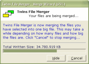 Twins File Merger - náhled