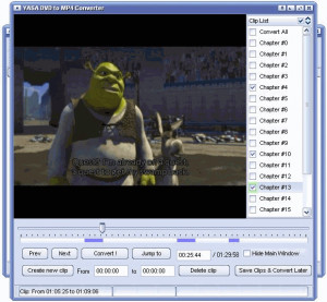 YASA DVD to MP4 Converter - náhled