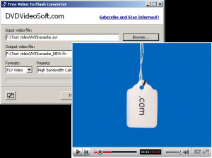 Free Video to Flash Converter - náhled