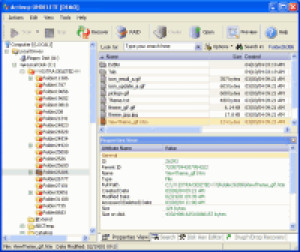 Active@ Undelete - náhled