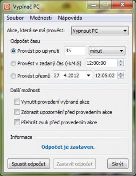 VypínačPC - náhled
