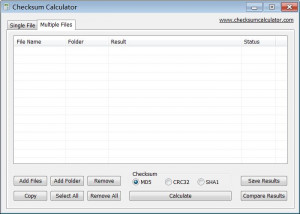 Checksum Calculator - náhled