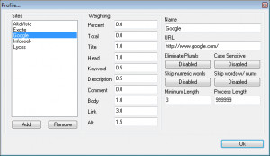 Keyword Extractor - náhled