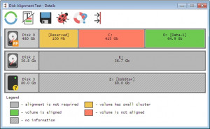 Disk Alignment Test - náhled