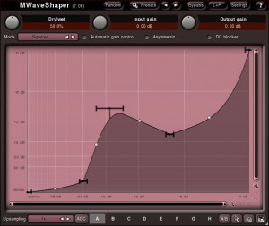 MWaveShaper - náhled