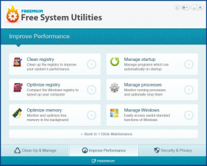 Free System Utilities - náhled