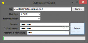 Cryptography Studio - náhled