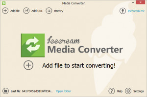 IceCream Media Converter - náhled
