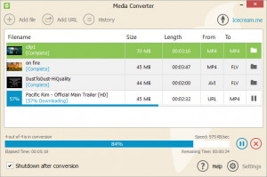 IceCream Media Converter - náhled