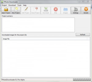 TFlickrDownloader - náhled
