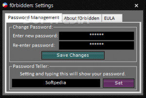 f0rbidden: Folder Locker - náhled