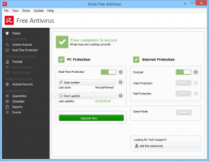 Avira Total Security Suite - náhled