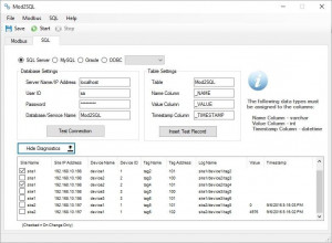 Mod2SQL - náhled