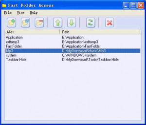 Fast Folder Access - náhled
