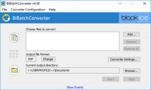 BiBatchConverter - náhled
