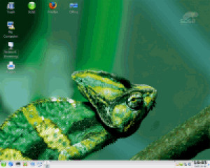 SUSE Linux Live DVD - náhled