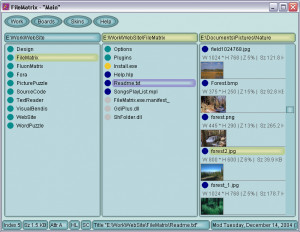 FileMatrix - náhled