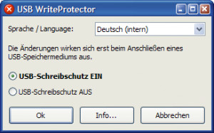 USB WriteProtector - náhled