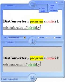 DiaConverter - náhled