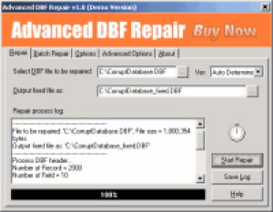 Advanced DBF Repair - náhled