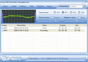 Focus Mp3 Recorder - náhled