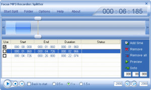 Focus Mp3 Recorder - náhled
