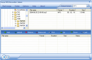 Focus Mp3 Recorder - náhled