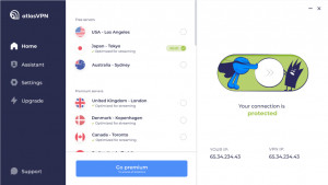 Atlas VPN - náhled