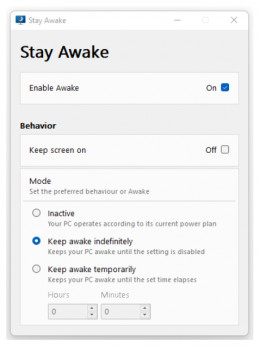 Stay Awake - náhled