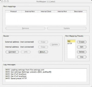 UPnP PortMapper - náhled