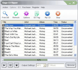 Saga CD Ripper - náhled
