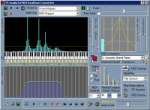 TS-AudioToMIDI - náhled