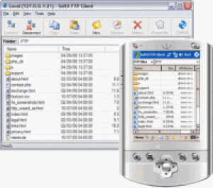 SoftX FTP Client - náhled