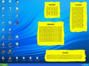 Digital Desktop Stickers - náhled