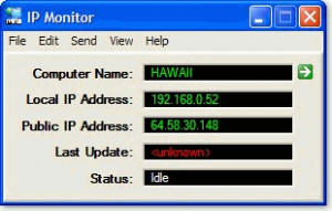 Barefoot IP Monitor - náhled