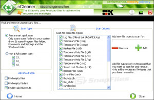 nCleaner - náhled