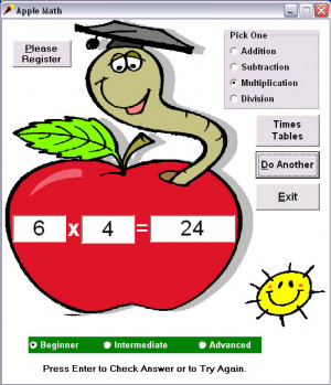 Apple Math - náhled