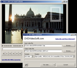 Free 3GP Video Converter - náhled