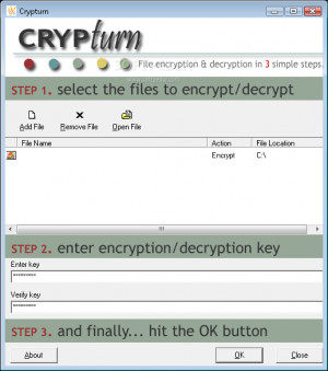 Crypturn - náhled