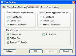 IE Tab for Firefox - náhled