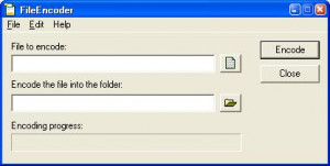 uToolbox FileEncoder Tool - náhled