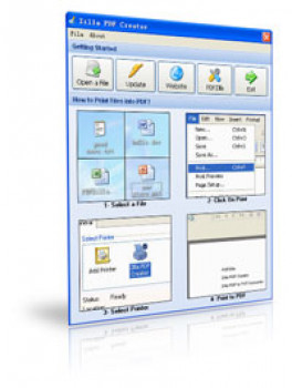 Zilla PDF Creator - náhled