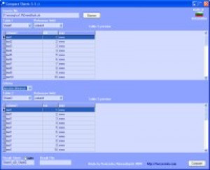 Compare Sheets - náhled