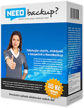 NeedBackup - náhled
