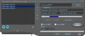 Cucusoft All Audio/Video to MP3/WAV Converter - náhled