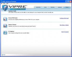 GFI VIPRE Antivirus - náhled