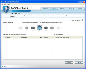 GFI VIPRE Antivirus - náhled