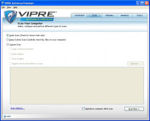 GFI VIPRE Antivirus - náhled